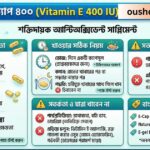 ই ক্যাপ 400 খাওয়ার নিয়ম